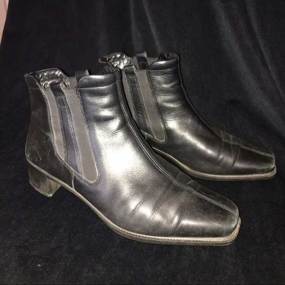 ECCO Genuine Leather Booties