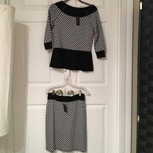 White House Black Market Sweaters - White House/Black Market sweater skirt set White House Black Market Sweaters - White House/Black Market sweater skirt set