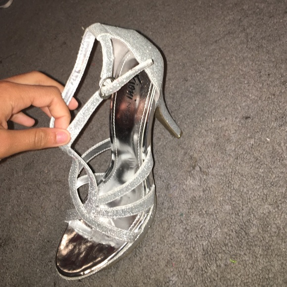 Silver heels