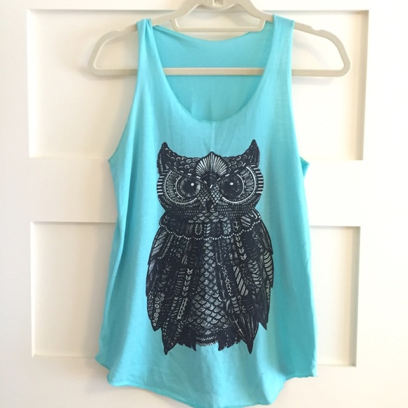 Owl tank top