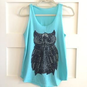 Owl tank top