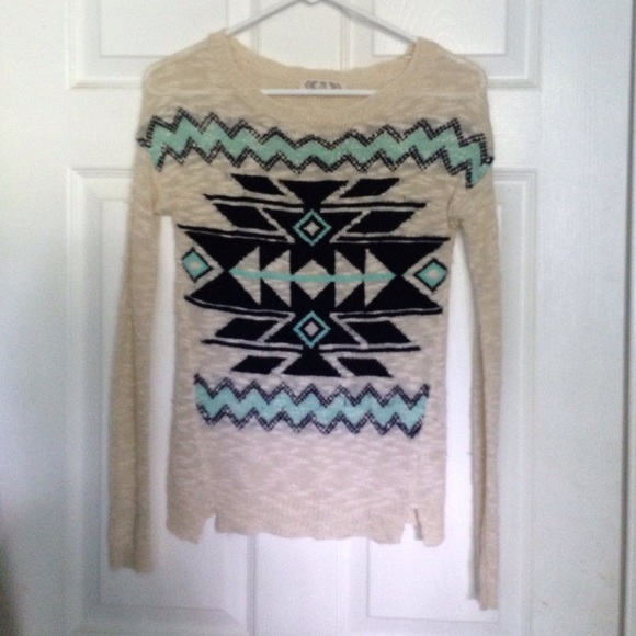 Patterned sweater