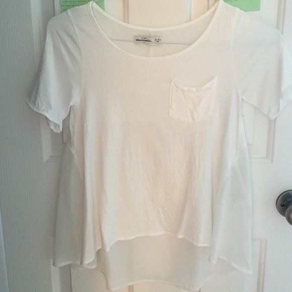 Abercrombie white shirt ❤️