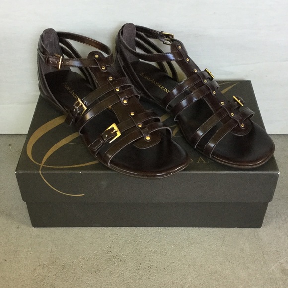 Enzo Strappy Sandal Flats 👣 - Picture 3 of 4