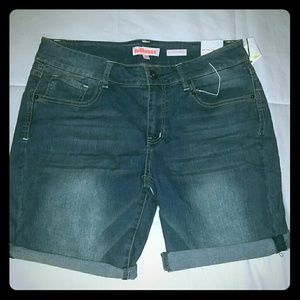 Dollhouse thigh length "boyfriend" shorts