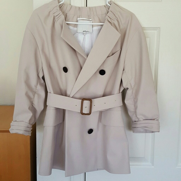3.1 Phillip Lim Short Trench Coat