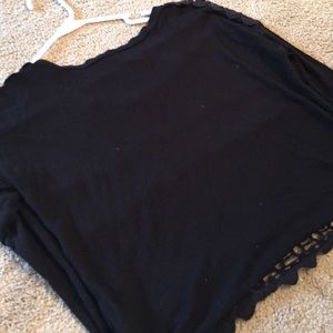 Tops - Long sleeve black top Tops - Long sleeve black top