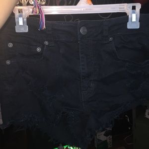 high waisted shorts, AE