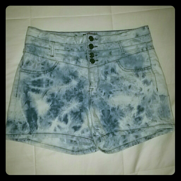 Acid washed blue, Body Central shorts