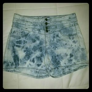 Acid washed blue, Body Central shorts