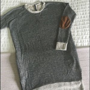 Grey Tunic with Elbow Pads - Small