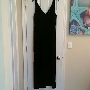 Black Velvet evening gown by Ralph Lauren