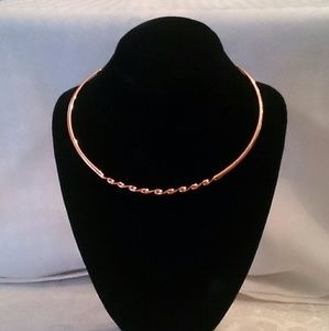 Jay King Mine Finds Copper twist necklace