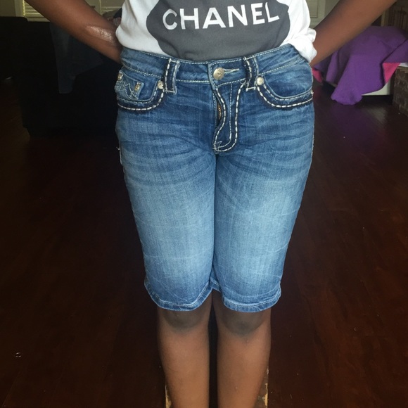 Miss Me Boyfriend Bermuda shorts