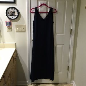 Jcrew crepe maxi dress