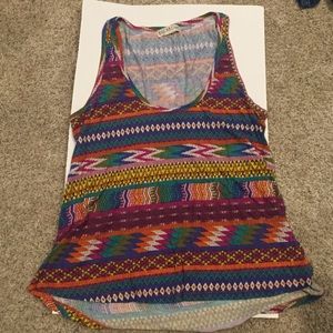 Billabong colorful tank top - small