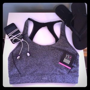 NWT Victoria's Secret  Player Open Back Sports Bra