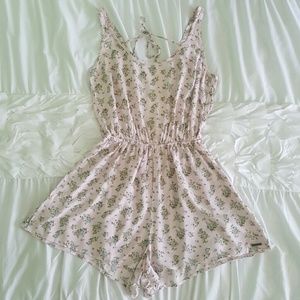 Pale pink Abercrombie and Fitch romper