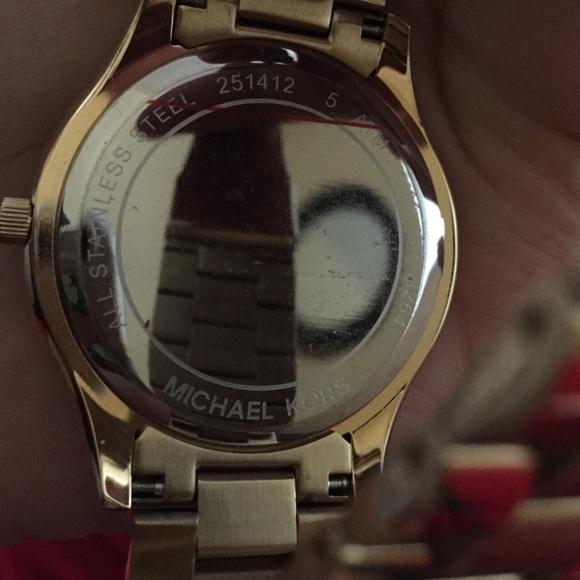 Gold and Pink faced MK watch ?