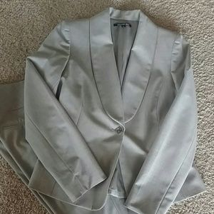 Grey suit