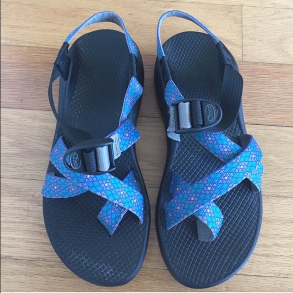 Blue Single-Toe Strap Chacos