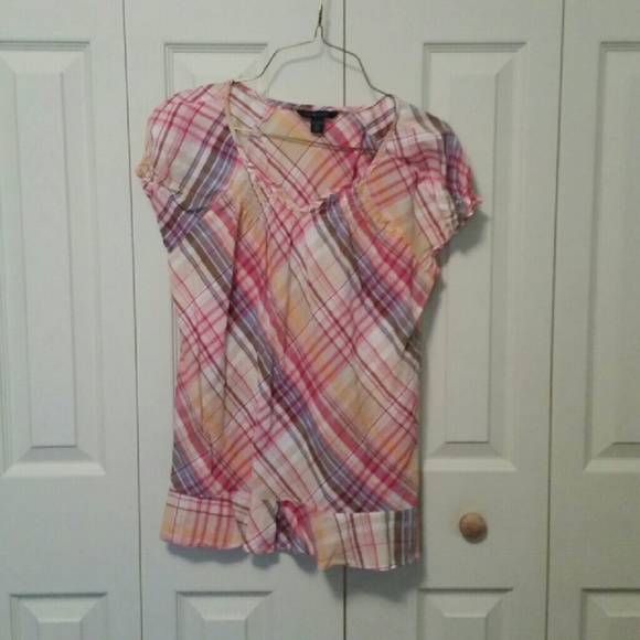Plaid Tommy Hilfiger top
