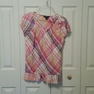 Plaid Tommy Hilfiger top