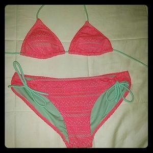 Pink Lace OP Bikini