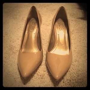 BCBG Paris nude pumps
