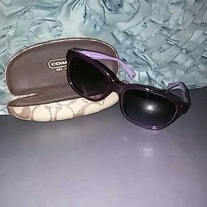 1 day SALE*PRICE FIRM**Coach shades -Authentic