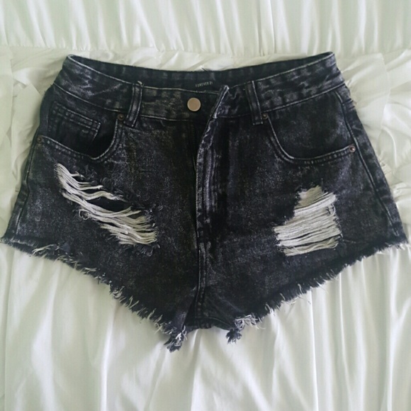 Forever 21 cutoff shorts