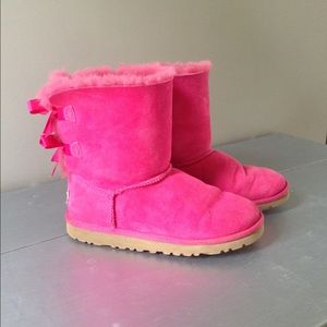 🎀 size 5 authentic bailey bow ugg boots! 🎀