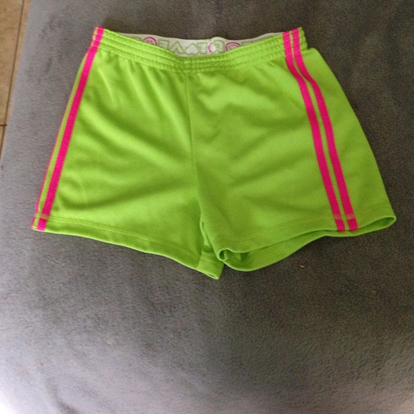 Green shorts