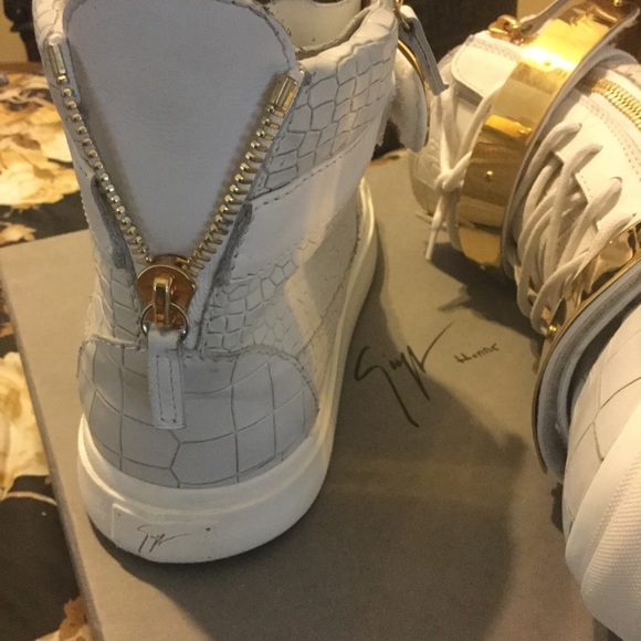 Sold !!!!! Giuseppe Zanotti Design Sneakers ... - Picture 2 of 4