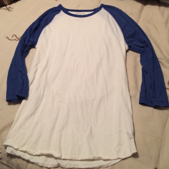 Men's American eagle "vintage tee" baseball shirt