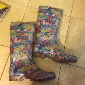 Coach rain boots