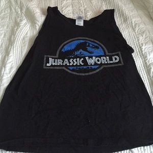 Jurassic world tank top