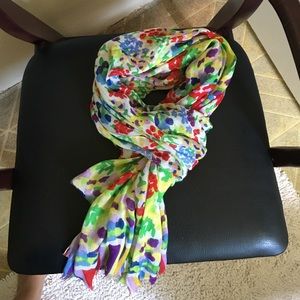 Cynthia Rowley Floral Printed Scarf