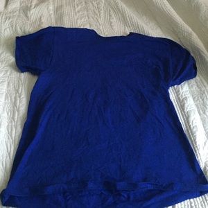 Blue t shirt