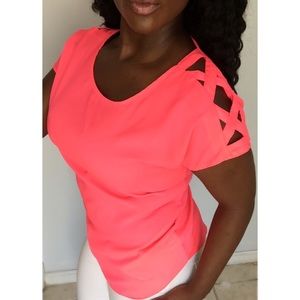 EXPRESS Hot Pink Blouse