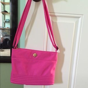 pink kate spade nylon purse
