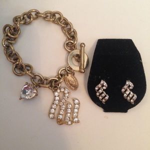 Rocawear Matching Jewelry Set - Bracelet &Earrings