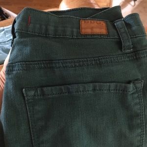 BDG cigarette, hi rise jeans-Teal