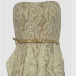 NWT Jessica Simpson cream dress style Sz 2