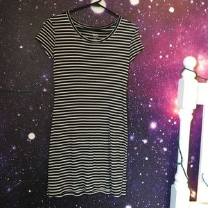 Striped T-shirt Dress