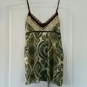 Beautiful paisley tank top