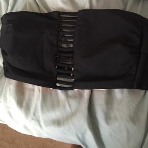 Strapless bikini top