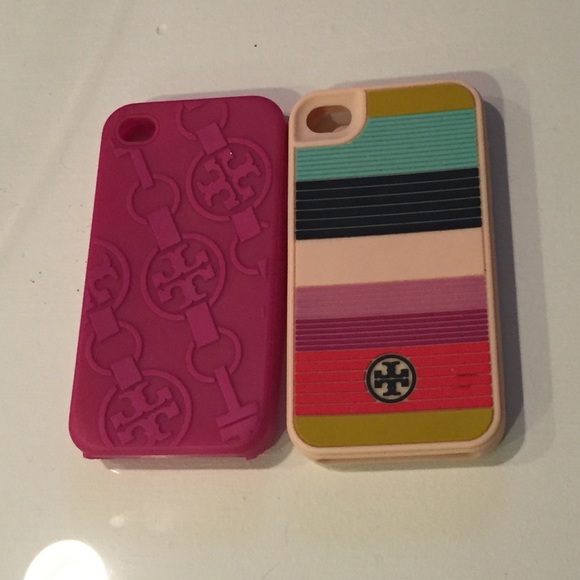 Tory Burch set of 2 iPhone 4 cases