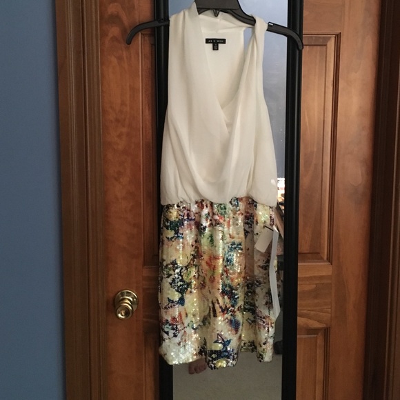 As U Wish multicolor sequin dress