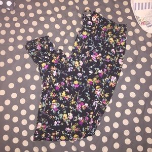 Pacsun floral joggers